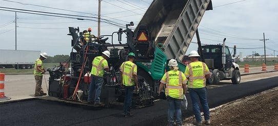 the shelly company paving in the midwest